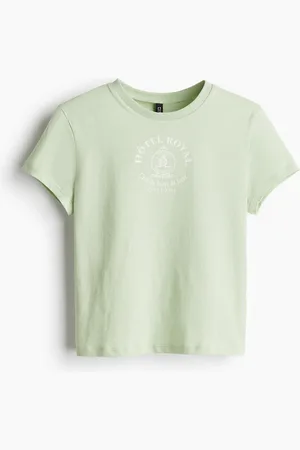 H&M T-shirt med tryk