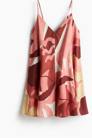 H&M Minikjole i hørblanding