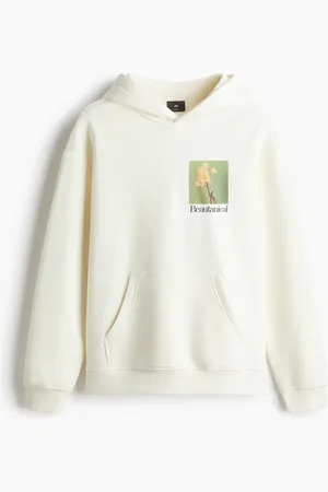 H&M Hoodie med tryk Loose Fit