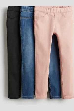 H&M 3-pak jeggings i denim
