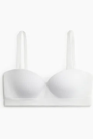 H&M Seamless balconette-bh med vattering