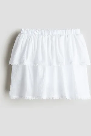 H&M Skorts i bomuld med etager