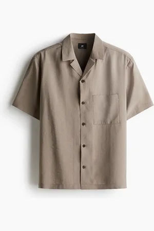 H&M Skjorte med korte ærmer Loose Fit