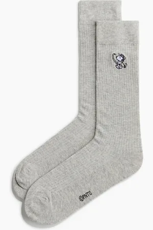 H&M Ribstrikkede strømper