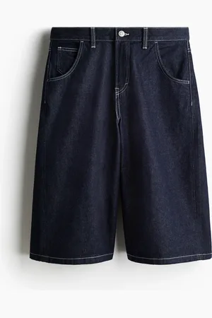 H&M Super Baggy shorts i denim