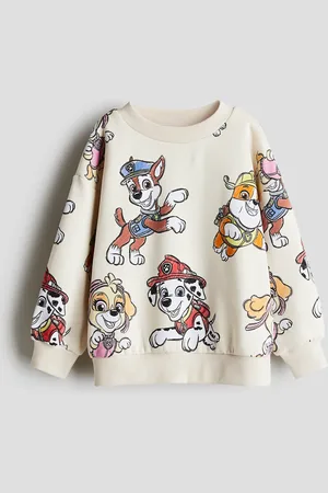 H&M Oversized sweatshirt med tryk