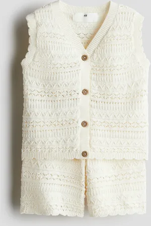 H&M 2-delt mønsterstrikket