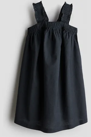 H&M Kjole i hørblanding