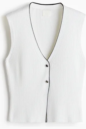 H&M Slipover med knapper foran