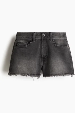 H&M High shorts i denim