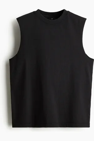 H&M Tanktop med vasket look Regular Fit