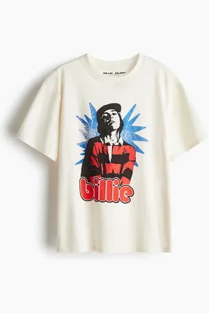 H&M T-shirt med tryk