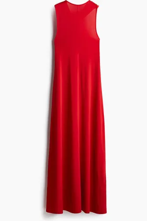 H&M Lang, draperet kjole