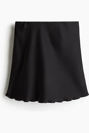 H&M Slip-nederdel i satin