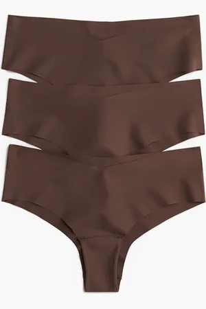 H&M 3-pak no show-hipsters Cheeky