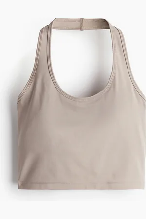 H&M Halterneck-træningstop med DryMove™