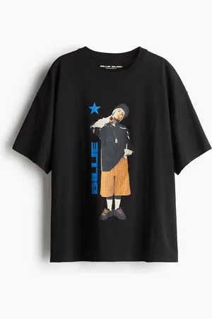 H&M Oversized T-shirt med tryk