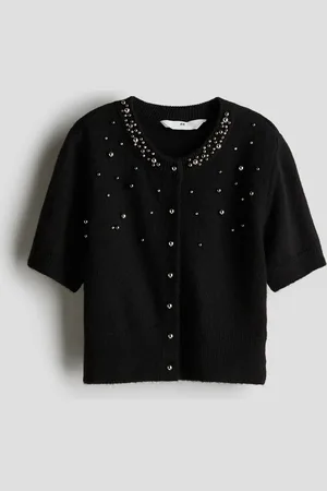 H&M Finstrikket, dekoreret cardigan
