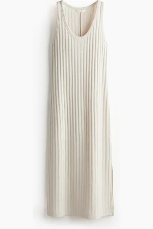 H&M Ribstrikket kjole