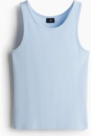 H&M Ribbet tanktop Slim Fit