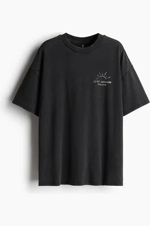 H&M Oversized T-shirt med motiv