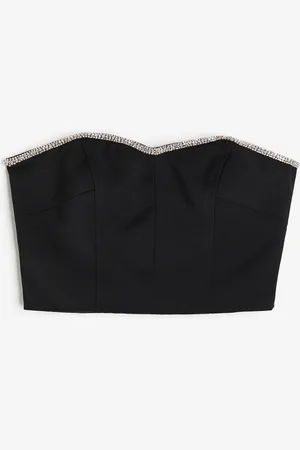 H&M Bustiertop med similisten foroven