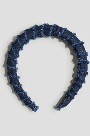 H&M Bred hårbøjle i denim
