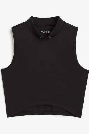H&M Cropped træningstop i DryMove™