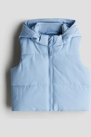 H&M Puffervest med hætte