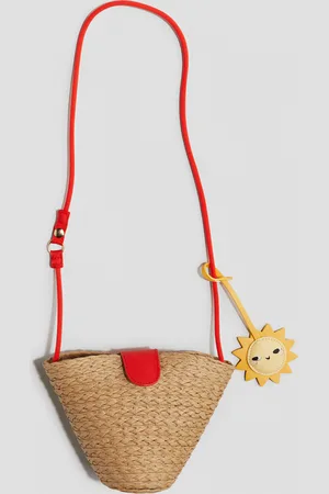 H&M Crossbody-taske i strå