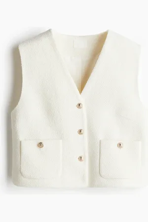 H&M Vest i bouclé