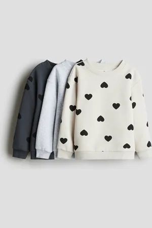 H&M 3-pak sweatshirt