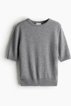H&M Finstrikket top i kashmir