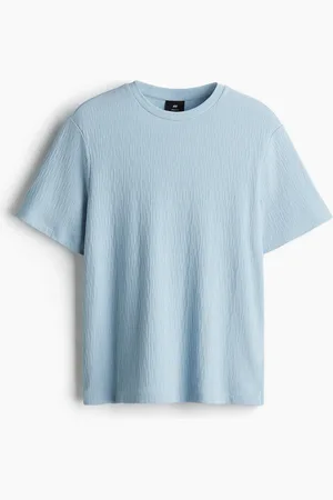 H&M Strukturvævet T-shirt Regular Fit