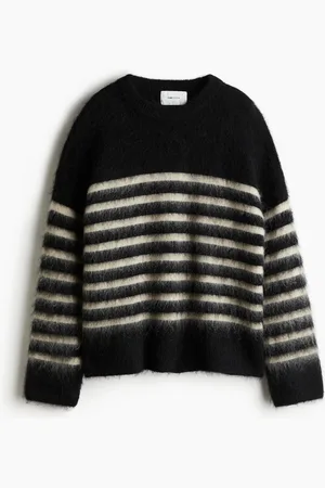 H&M Oversized trøje i mohairblanding