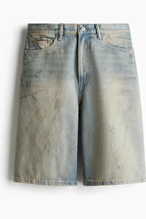 H&M Baggy shorts i denim