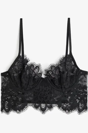 H&M Bustier i blonde uden vattering