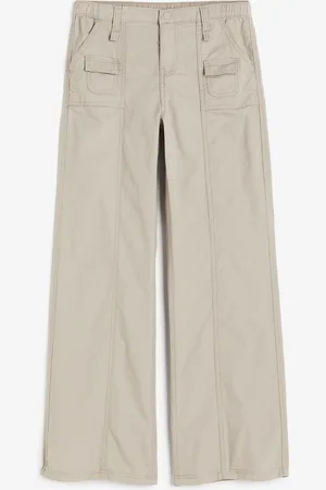 H&M Cargobukser i canvas