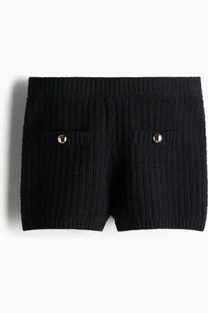 H&M Perlestrikkede minishorts