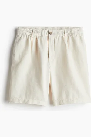 H&M Shorts i hørblanding Relaxed Fit