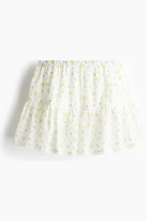 H&M Mininederdel med blonde