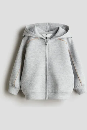 H&M Hoodie i scuba med lynlås