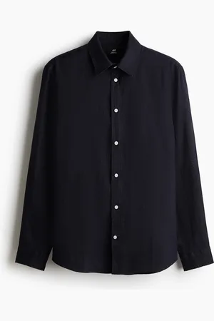 H&M Skjorte i hør Regular Fit