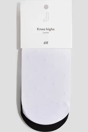 H&M 2-pak knæstrømper