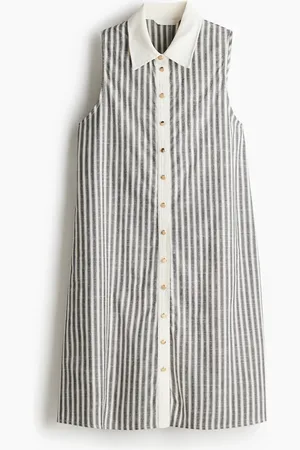 H&M Skjortekjole i A-facon