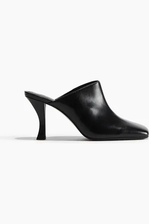 H&M Slip-ons med hæl og firkantet snude