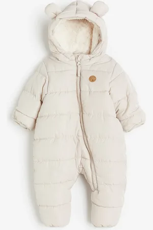 H&M Flyverdragt foret med teddybear
