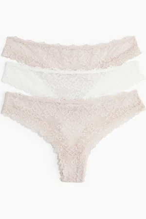 H&M 3-pak blondetrusser Brazilian