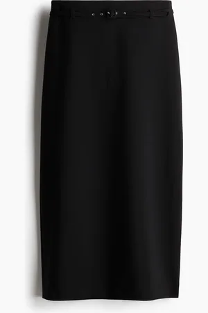 H&M Pencilnederdel med bælte