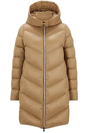 HUGO BOSS Dunfyldt parka med oversized hætte